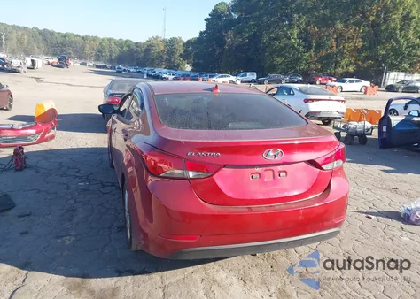 2014 Hyundai Elantra Se из США, поврежденный, VIN 5NPDH4AE4EH543907